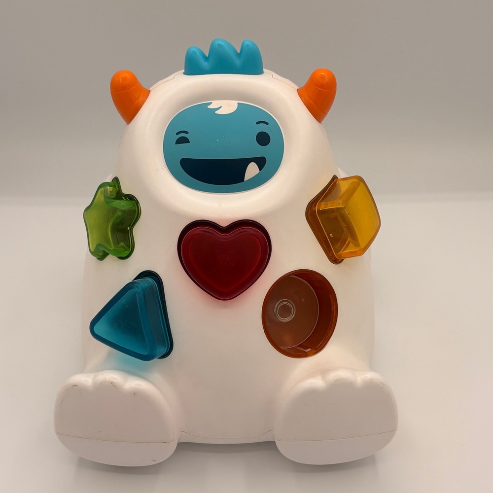 Skip Hop Yeti Shape Sorter Kids One Size White Good Interactive Learning Toy